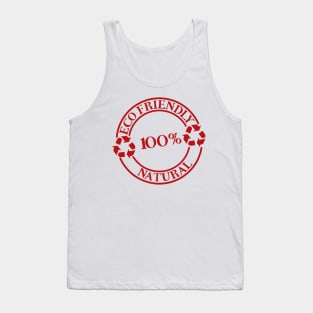 100 % ECO NATURAL Friendly Tank Top